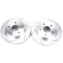 Cargar imagen en el visor de la galería, Power Stop 07-09 Chrysler Aspen Front Evolution Drilled &amp; Slotted Rotors - Pair