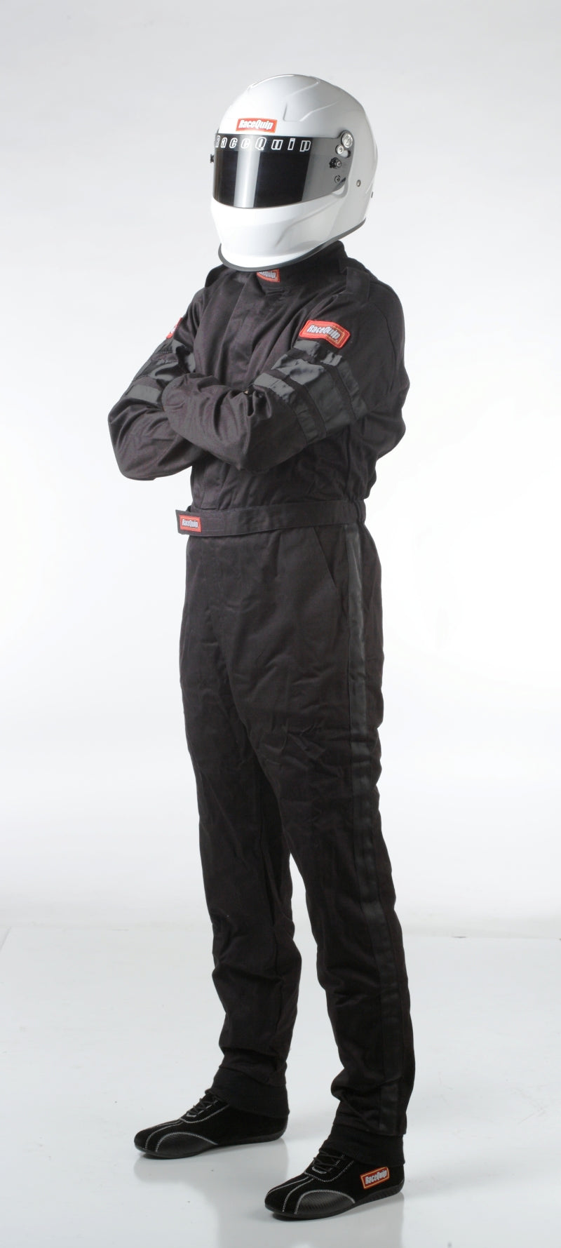 Traje RaceQuip SFI-1 1-L negro - Grande