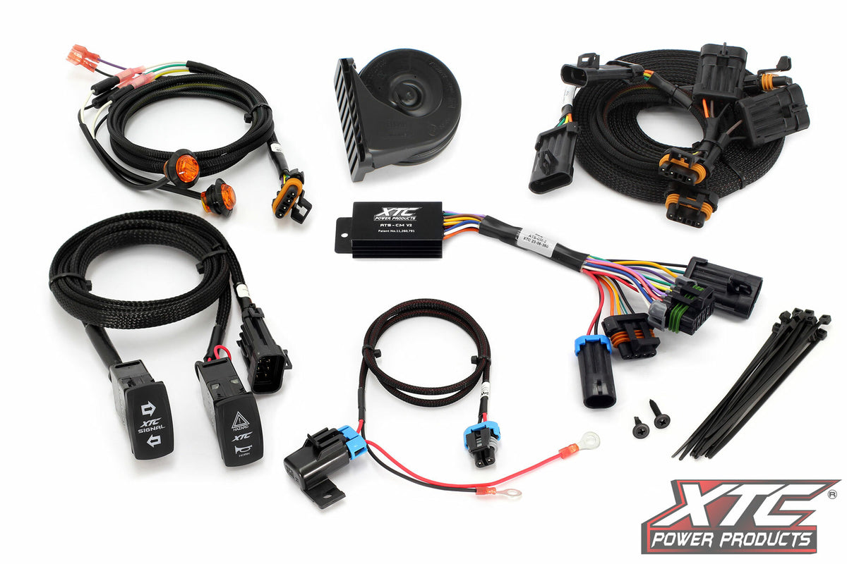 XTC Power Products Self Canceling T/S KIT w/Horn KAW (ATS-KAW-H2)