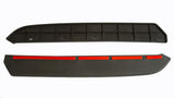 Roush Side Splitter KitRear LH & RH Black Stipple Finish