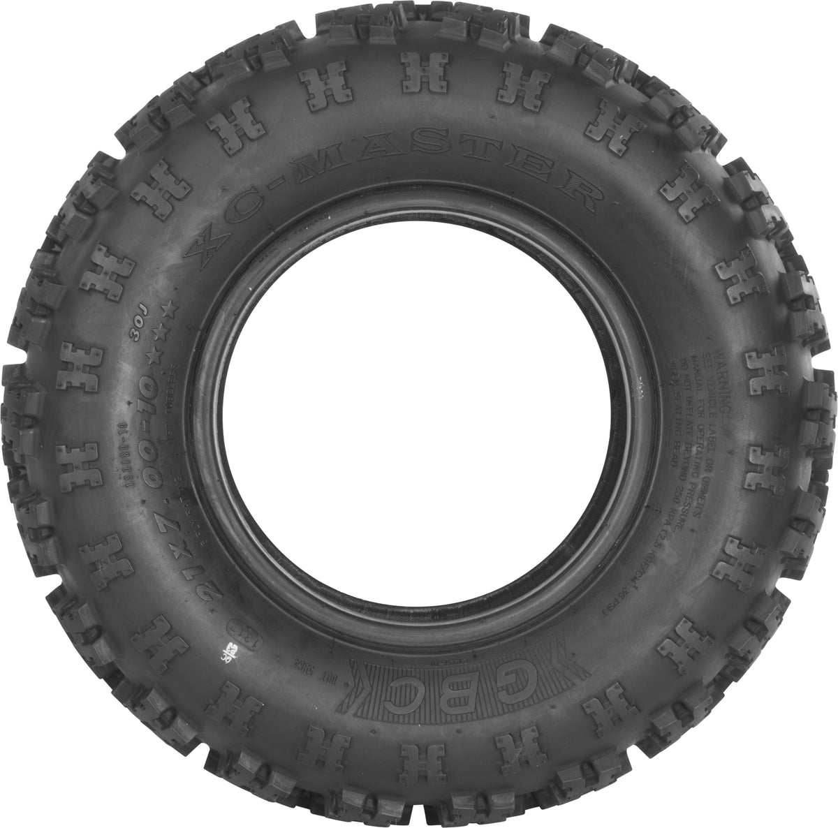 GBC Tire XC Master Front 21X7-10 Bias LR235LBS (AR102107XM)