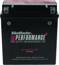 Cargar imagen en el visor de la galería, BikeMaster BTX20CH-BS Battery