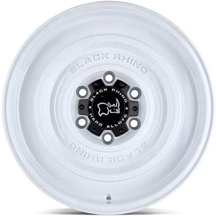 Black Rhino Wheels BRSLD 17X9.5 5X5.0 G-WHT -18MM