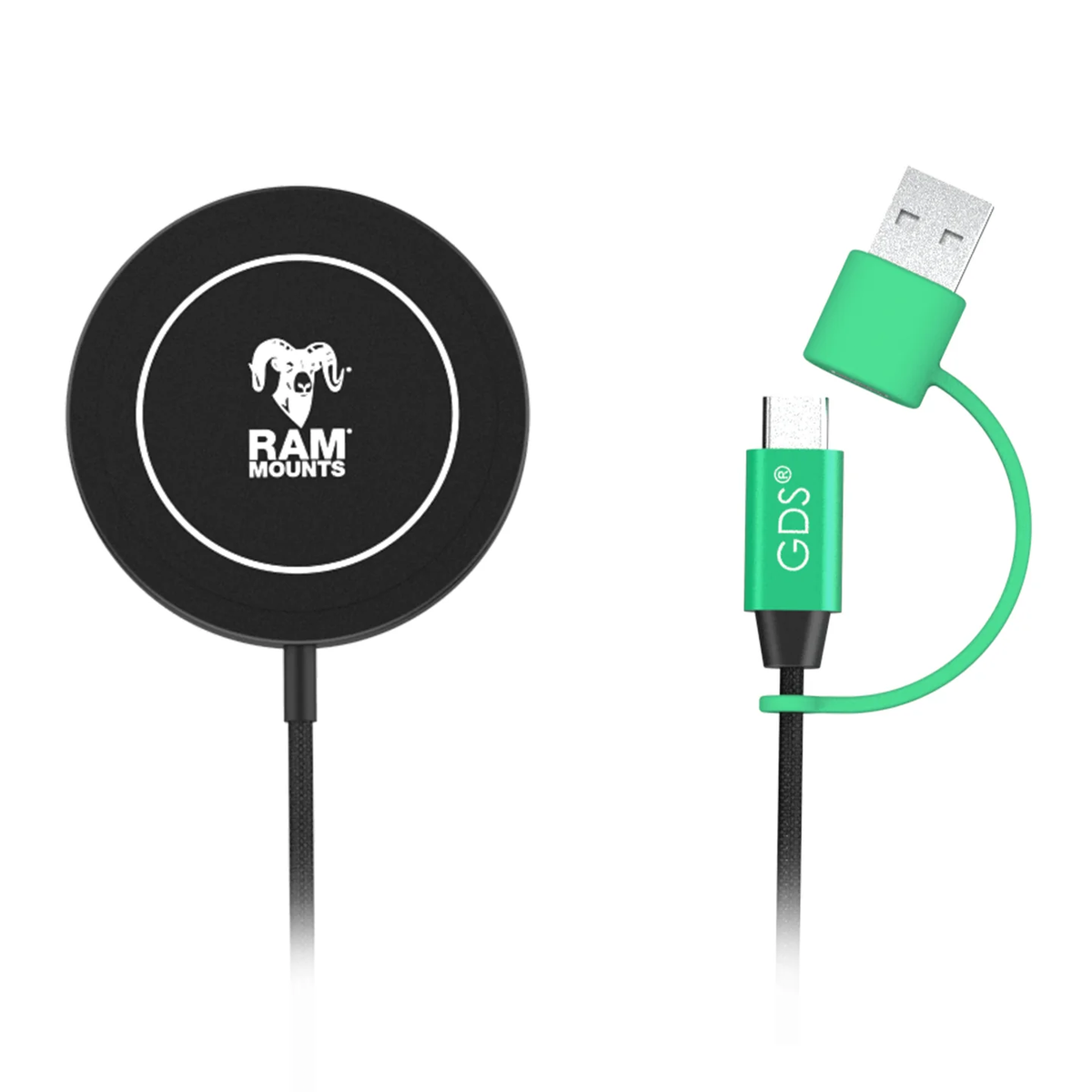RAM QI2 15W Wireless Charger Black (RAM-GDS-CHARGE-W2M)