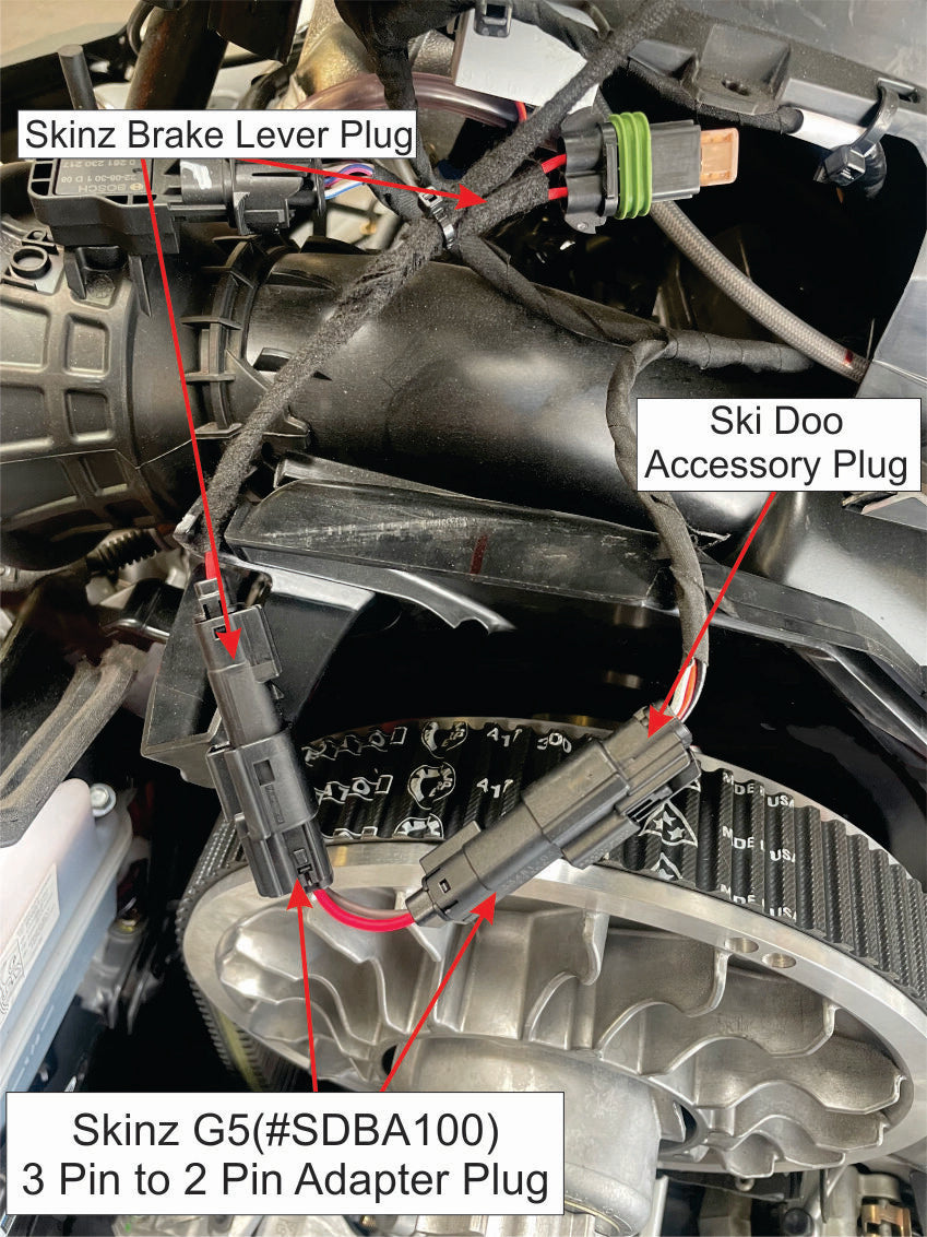 SPG 3 PIN Adaptor for Heated Brake S/D (D-SDBA100)