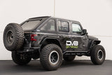 DV8 Offroad 18+ Jeep JL 4-Door Hard Top; Fastback; Razor Series