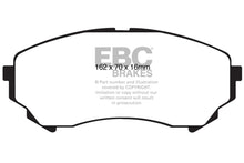 Cargar imagen en el visor de la galería, EBC 08-13 Cadillac CTS 3.6 (315mm Rear Rotors) Greenstuff Front Brake Pads