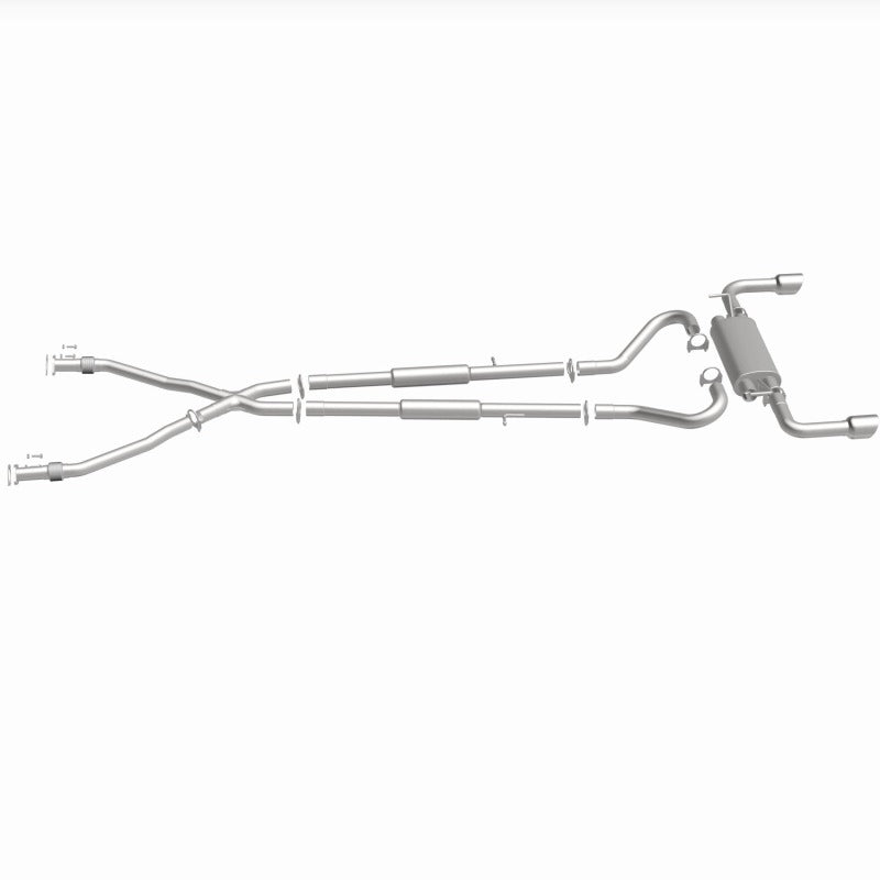 BRExhaust 14-22 Infiniti Q50 Exhaust Kit