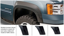 Cargar imagen en el visor de la galería, Bushwacker 07-13 GMC Sierra 1500 Fleetside Extend-A-Fender Style Flares 4pc 69.3in Bed - Black