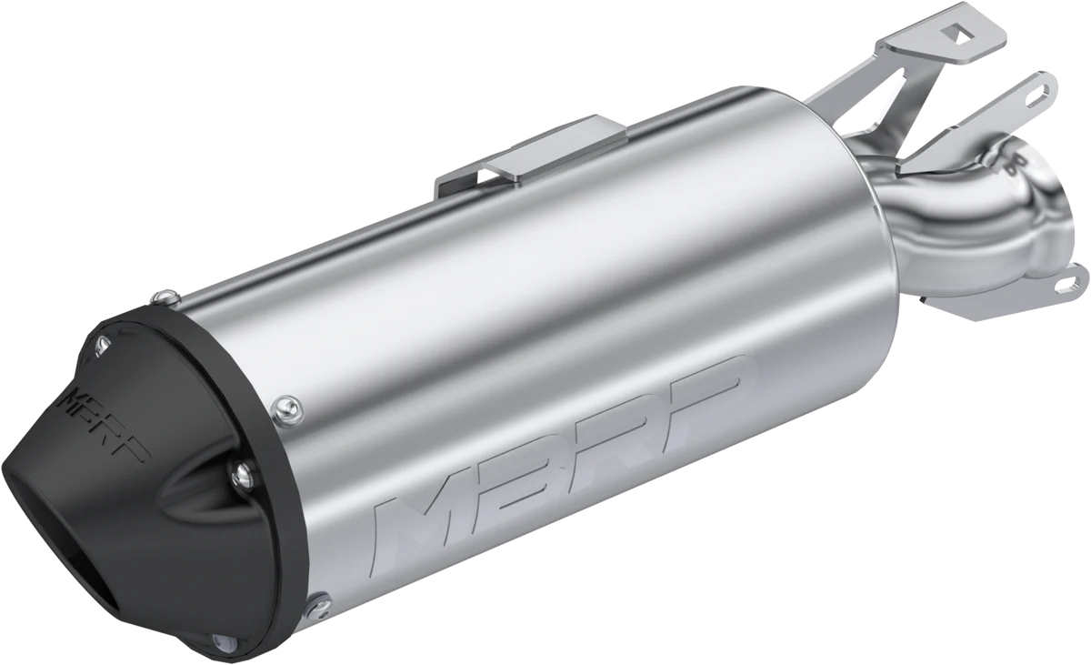 MBRP Single Slip-on System w/ 5" Performance Muffler BLK TIP (AT-9502PT)