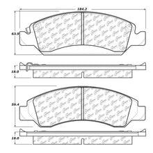 Cargar imagen en el visor de la galería, StopTech 2016 Chevy Tahoe Street Touring Front Brake Pads