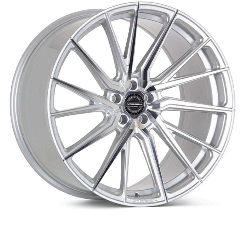 Vossen HF-4T 20x9 / 5x114.3 / ET32 / Flat Face / 73.1 - Silver Polished - Left Wheel