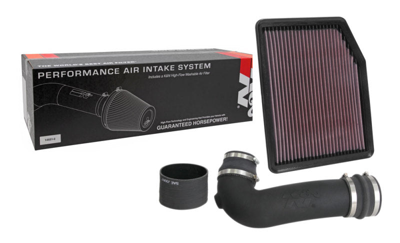 Kit de admisión de alto rendimiento FIPK K&amp;N 19-20 GM 1500 V8-5.3L/6.2L Serie 57