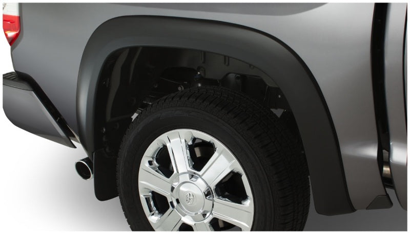 Guardabarros estilo OE Bushwacker para Toyota Tundra Fleetside 14-18, 4 piezas, caja de 66,7/78,7/97,6 pulgadas, color negro