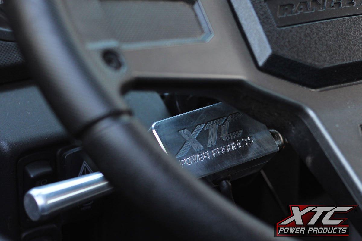 XTC Power Products Auto Turn Signal KIT w/ Billet Lever and Front DRL Lights POL (ATS-L-POL-RCBU-DRL)
