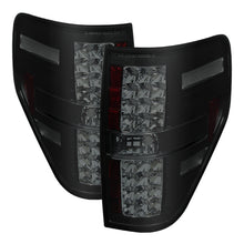 Cargar imagen en el visor de la galería, Spyder Ford F150 09-14 LED Tail Lights Black Smoke ALT-YD-FF15009-LED-BSM