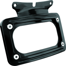 Cargar imagen en el visor de la galería, Kuryakyn Curved License Plate Mount Black