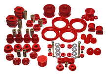 Cargar imagen en el visor de la galería, Energy Suspension 96-00 Honda Civic/CRX Red Hyper-Flex Master Bushing Set