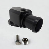 Jeep Trackhawk Billet Thermostat Housing- Black Powdercoat.