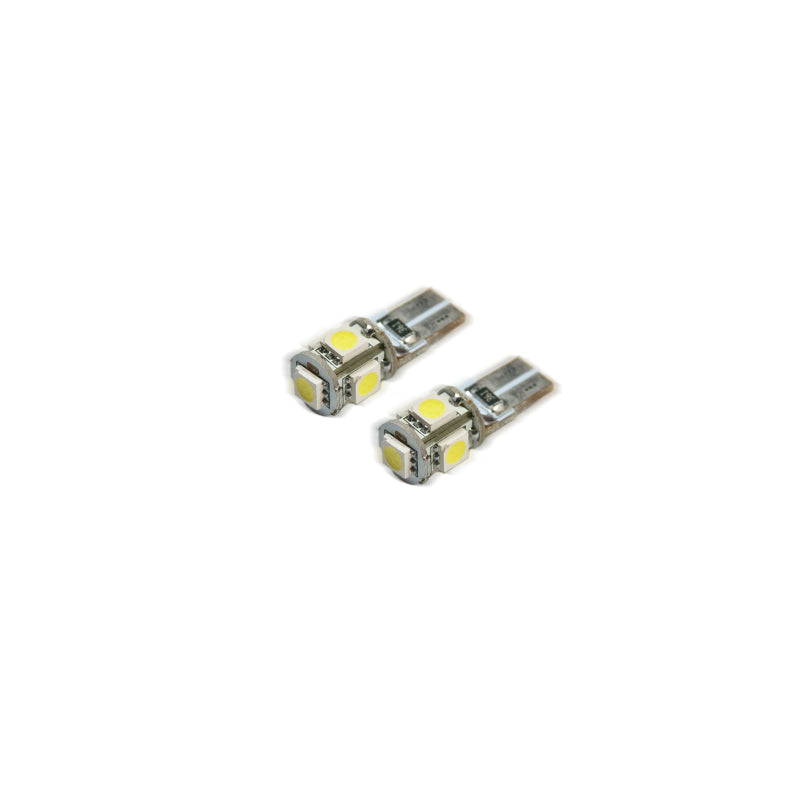 Bombillas LED Oracle T10 5, 3 chips SMD (par) - Blanco frío VER GARANTÍA