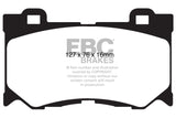 EBC 08-15 Infiniti G37 3.7 Greenstuff Front Brake Pads