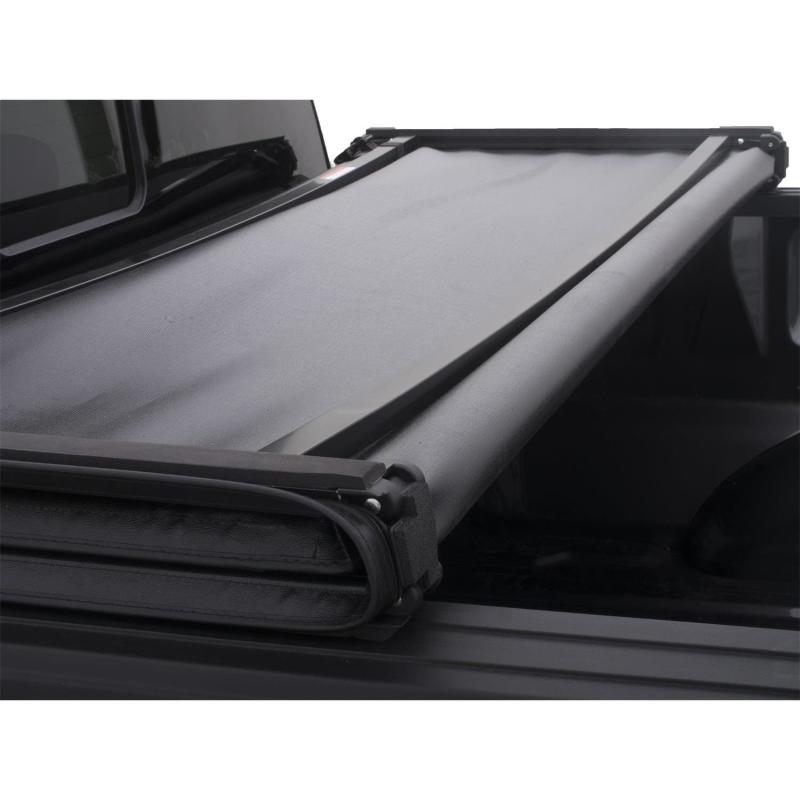 Cubierta de lona plegable triple Genesis para Ford Ranger (caja de 6 pies) Lund 19-23, color negro