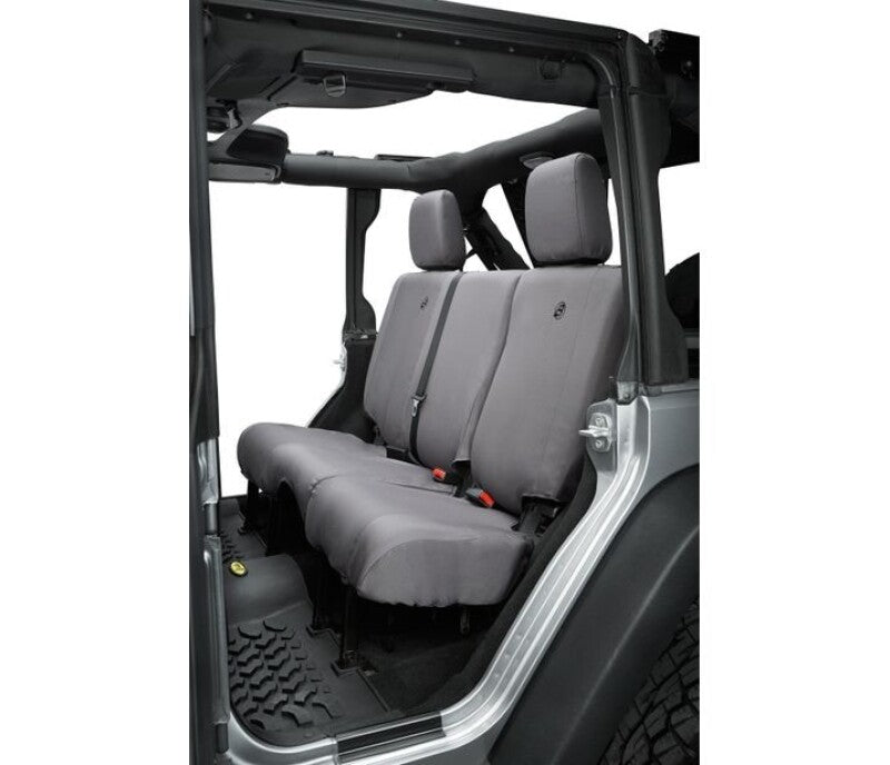 Bestop Rear Seat Covers - Charcoal