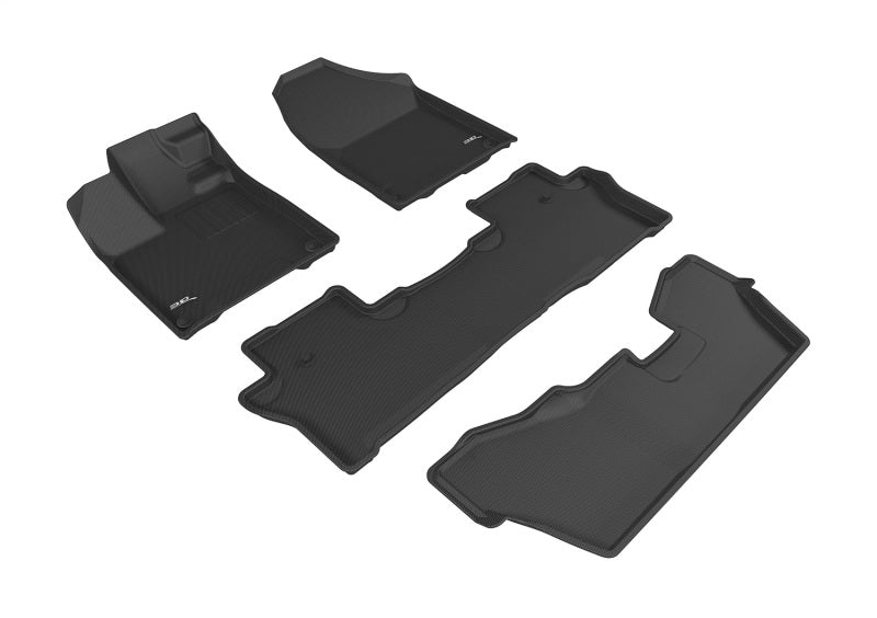 3D MAXpider 16-22 Honda Pilot Kagu Black Full Set