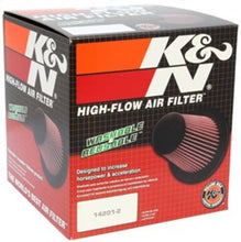 Load image into Gallery viewer, K&amp;N Universal Clamp-On Air Filter 6in FLG / 7-1/2in B / 5-7/8in T / 6in H