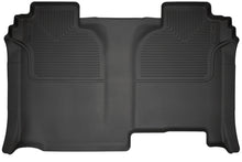 Cargar imagen en el visor de la galería, Husky Liners 19-23 Chevrolet Silverado 1500 CC WeatherBeater Black 2nd Row Floor Liners