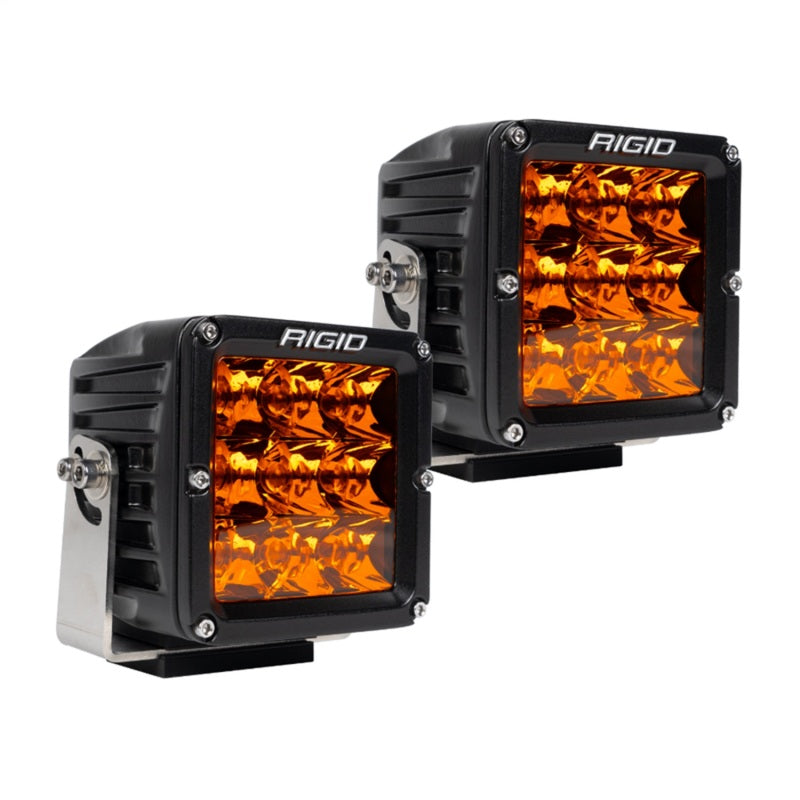 Rigid Industries D-XL Pro Spot Lens - Amber (Pair)