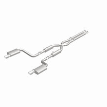 Cargar imagen en el visor de la galería, MagnaFlow 11-12 Dodge Charger SRT-8 Hemi Dual Split Rear Exit Stainless Cat-Back Performance Exhaust