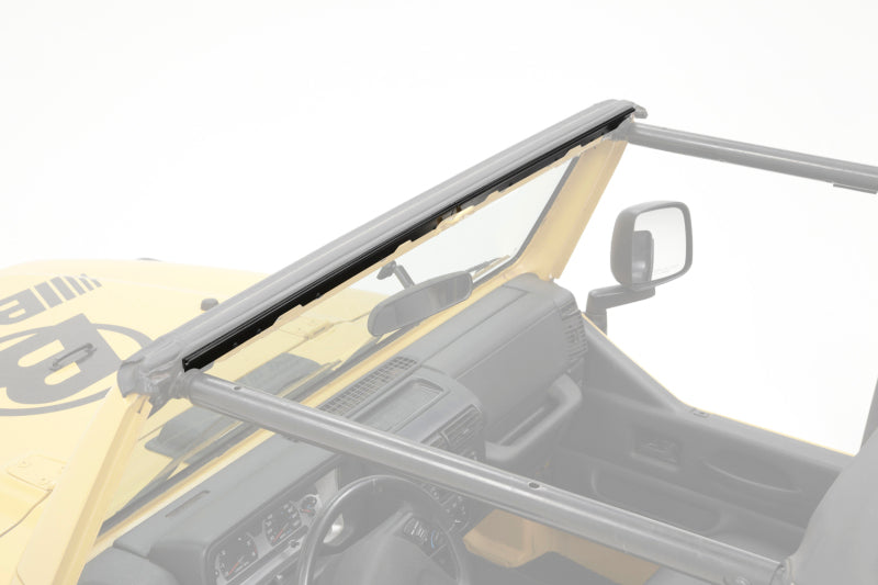 Bestop Windshield Channel - 2-Piece Drill-In