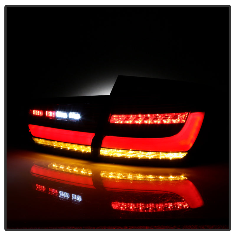 Spyder BMW 3 Series F30 2012-2018 Full LED Tail Lights (ALT-YD-BMWF3012-SEQ-BK) -  Black