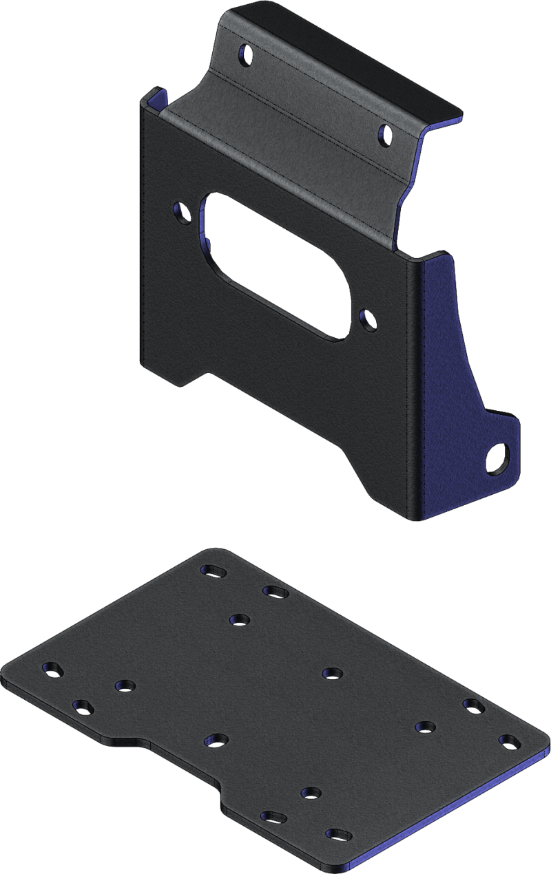 Soporte de cabrestante KFI 07+ Honda TRX250 Recon