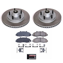 Cargar imagen en el visor de la galería, Power Stop 97-00 Ford F-150 Front Semi-Coated Rotor Kit