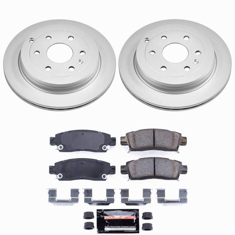 Power Stop 08-17 Buick Enclave Rear Z23 Coated Brake Kit