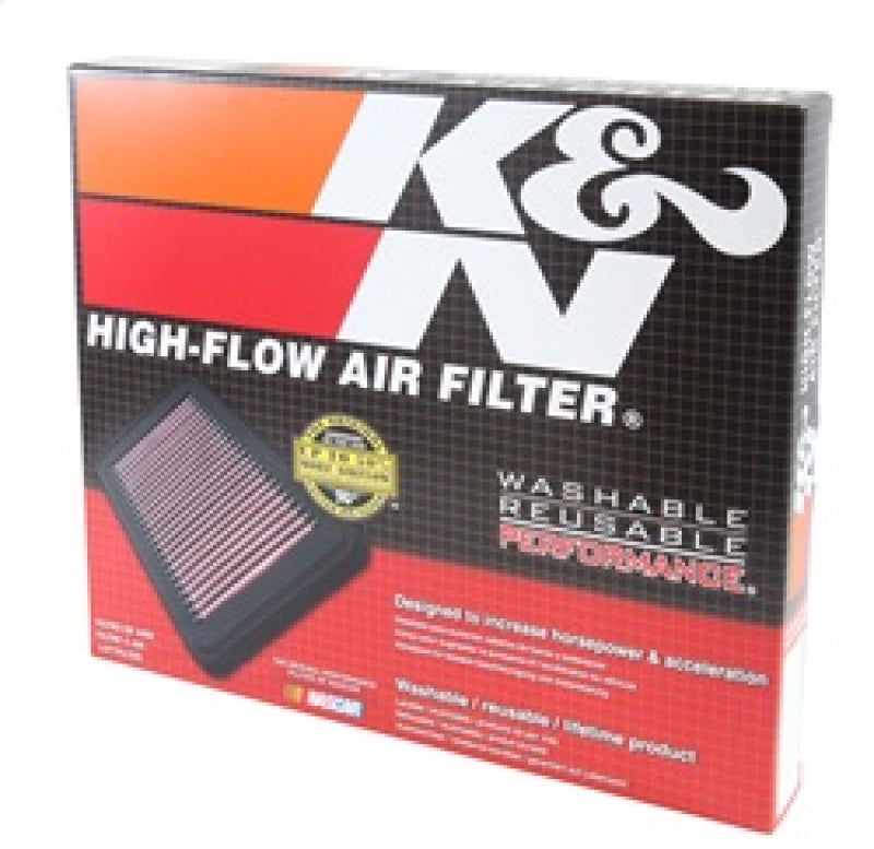 K&N Replacement Panel Air Filter — Fits 2015-2016 Hyundai Genesis 3.8L V6 & 2017-2020 Genesis G80 3.8L