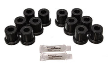 Load image into Gallery viewer, Energy Suspension 81-89 Toyota FJ40/FJ60 Landcruiser 2/4WD Blk Front Leaf Spring Bushing Set