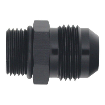 DeatschWerks 8AN ORB Male to 10AN Male Flare Adapter - Matte Black
