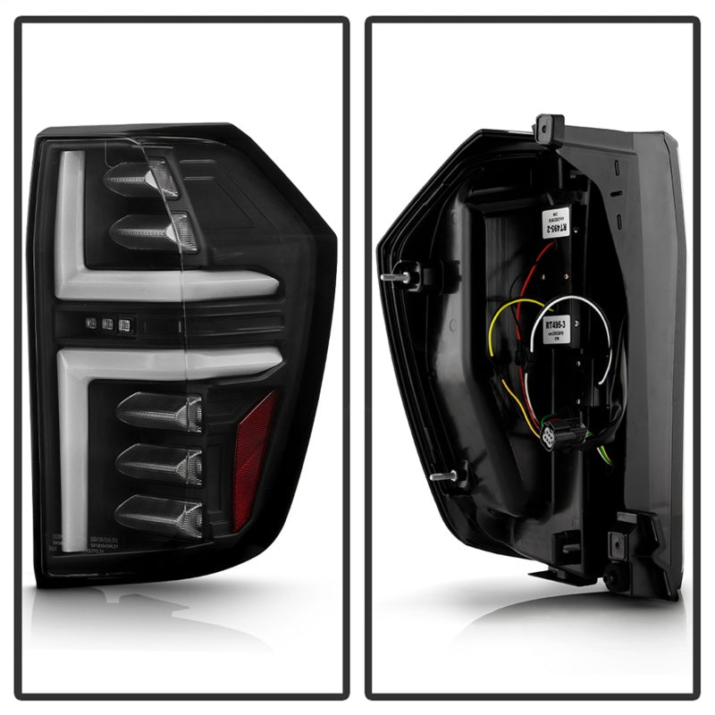 Spyder 21-23 Chevy Tahoe/Suburban (Halogen Only) LED Tail Lights - Blk (ALT-YD-CSUB21HAL-GR-BK)