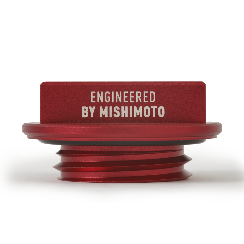 Tapón de llenado de aceite Hoonigan de Mishimoto Subaru - Rojo