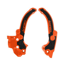 Cargar imagen en el visor de la galería, Acerbis 2024 KTM SX50 X-Grip Frame Guard - Orange/Black