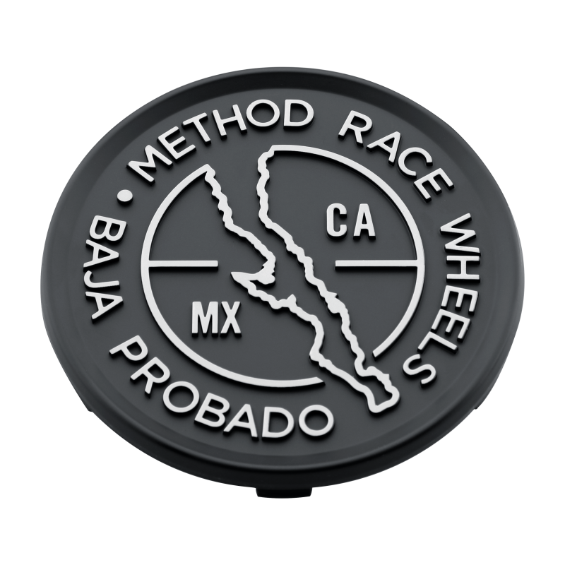 Method Wheels CP-BAJA86S-B BAJA Center Cap — 86MM Snap-In Black