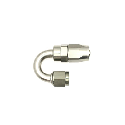 DeatschWerks 6AN 180-Degree Swivel Hose End CPE - Matte Black