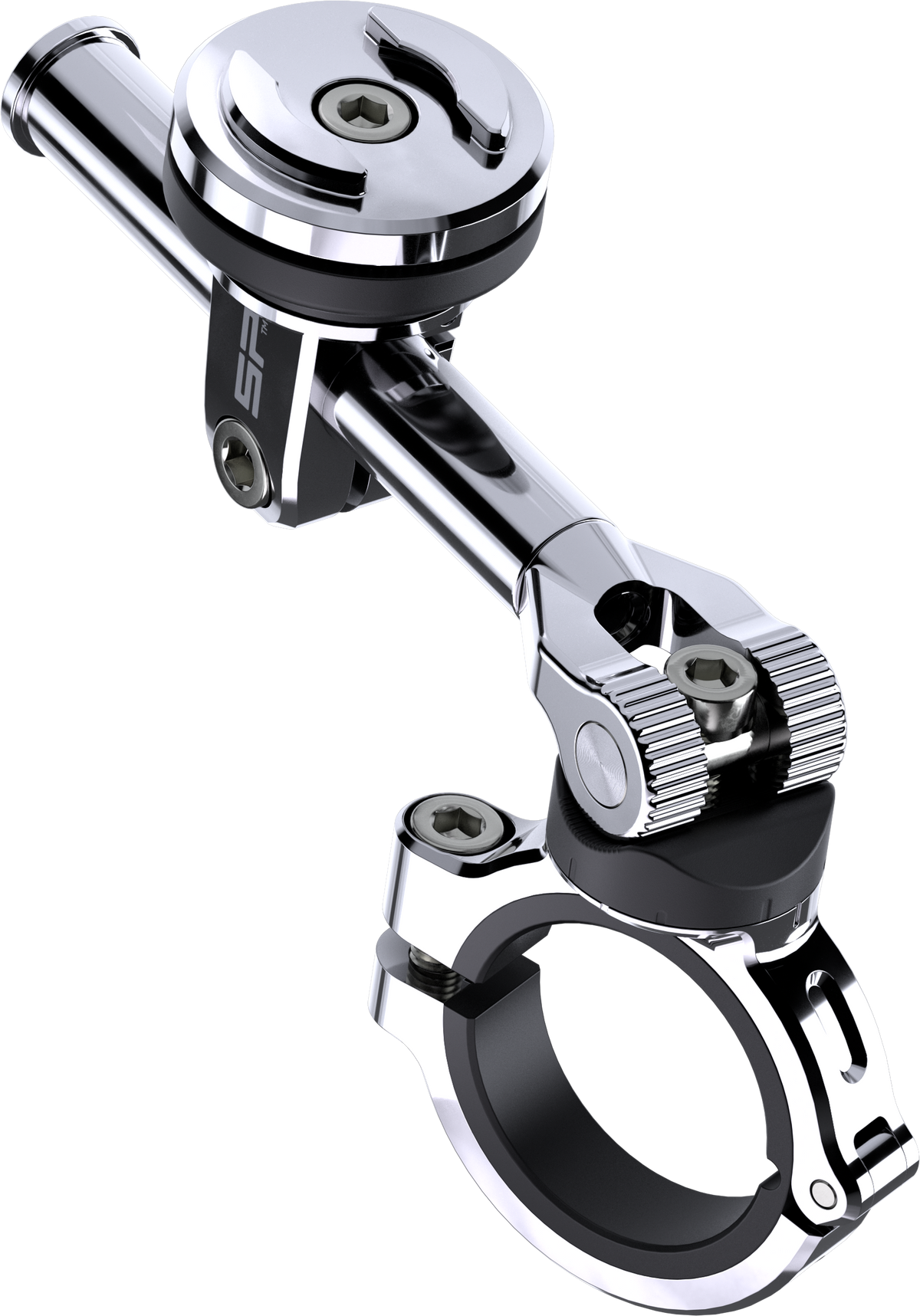 SP Connect Moto Mount 3D Chrome 1.5 in (52878)