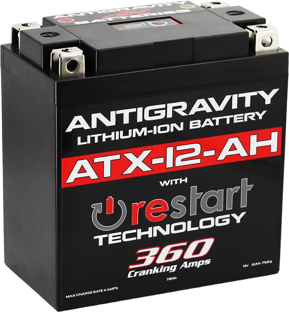 Antigravity Lithium Battery ATX12-AH-RS 360 CA (AG-ATX12-AH-RS)