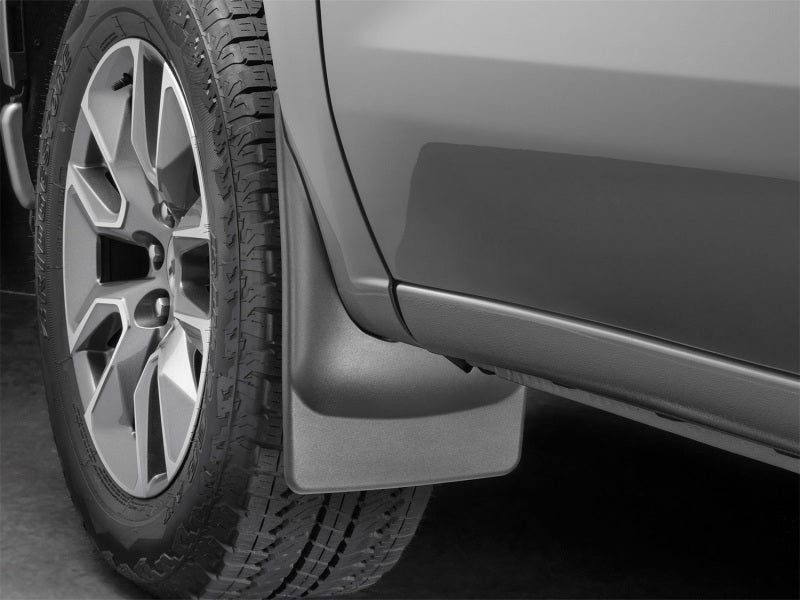 WeatherTech 2026 Subaru Forester Wilderness No Drill MudFlaps - Front - Black
