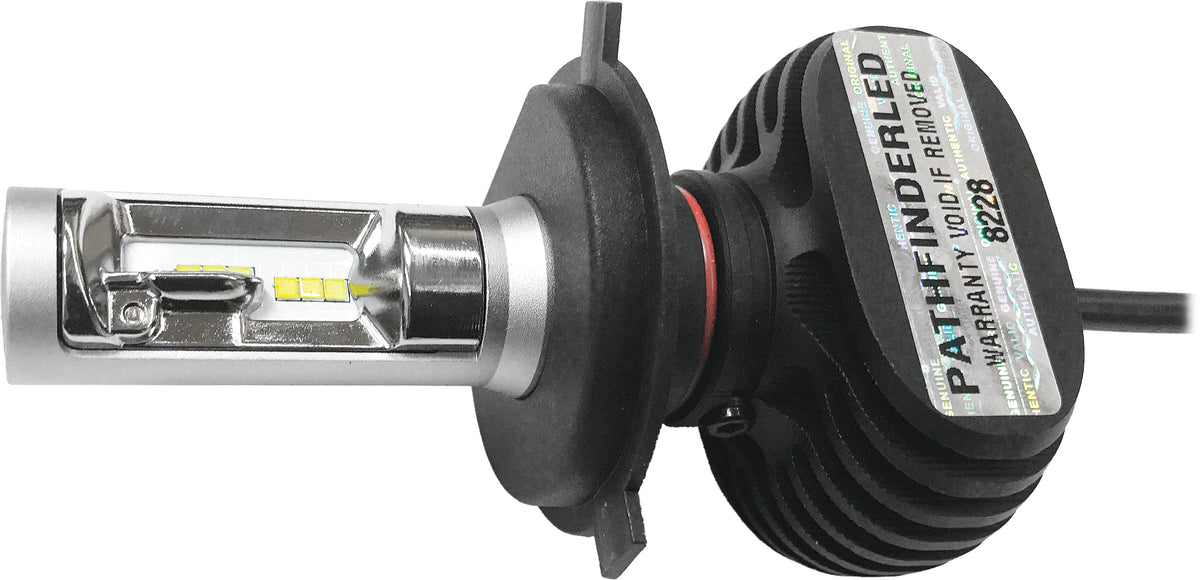 Pathfinder Rugged Fanless LED H4 Bulb 4000LM (H4SFS)