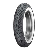 Dunlop D402 Front Tire - MT90B16 M/C 72H TL  - Wide Whitewall